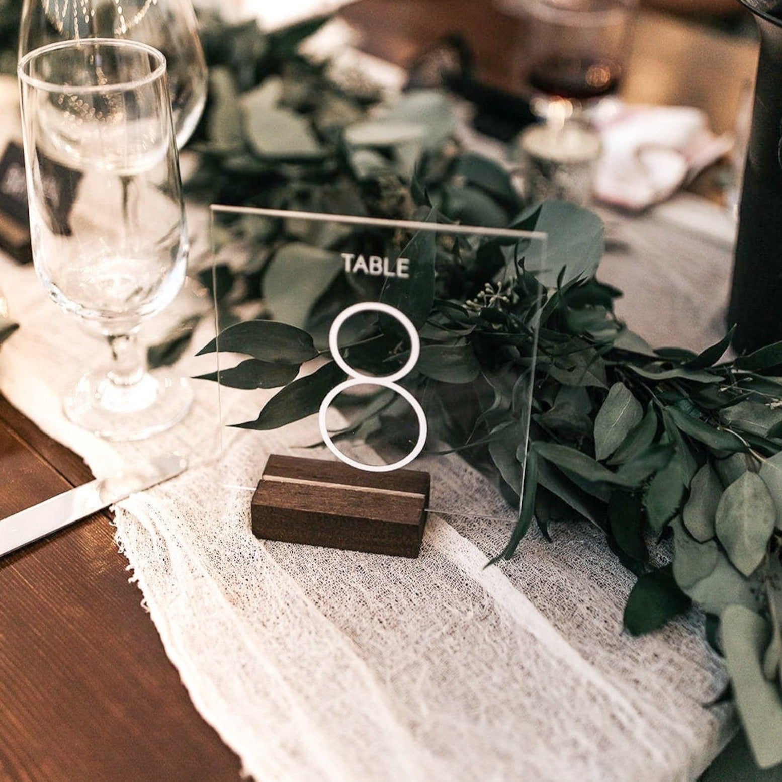 Table Numbers