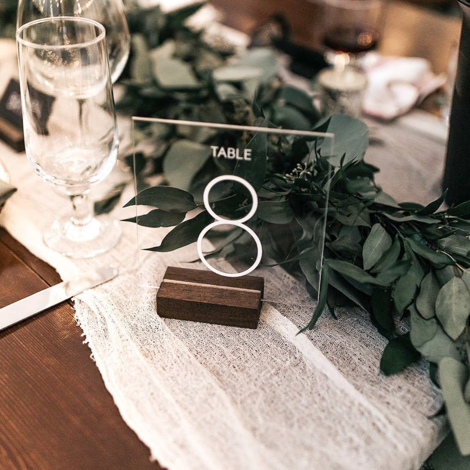 Table Numbers