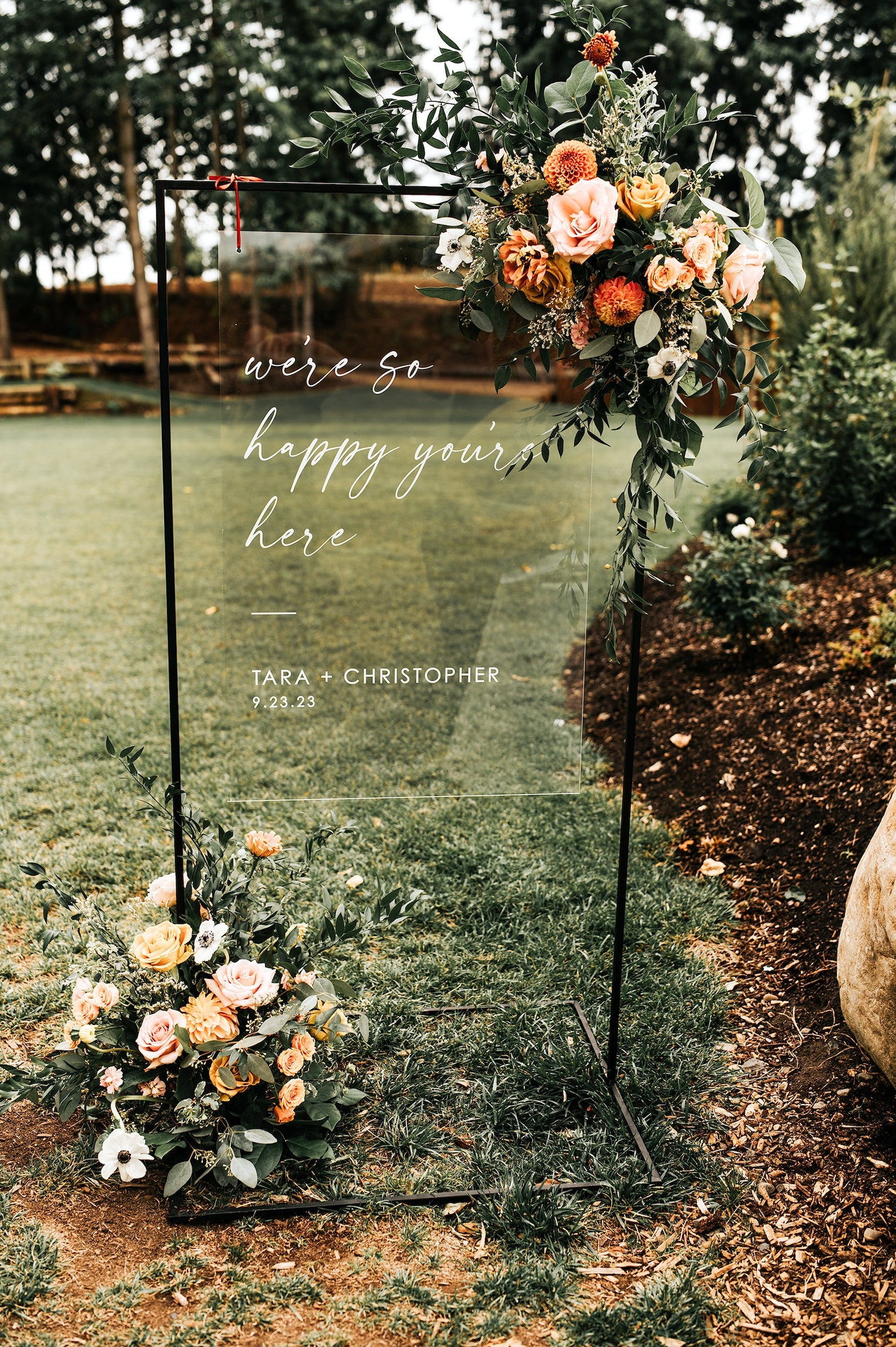 Wedding Welcome Sign