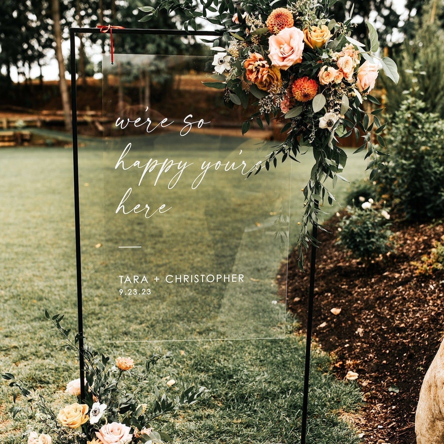 Wedding Welcome Sign