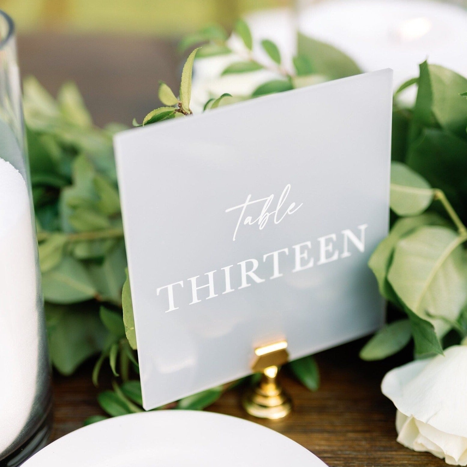 Table Numbers