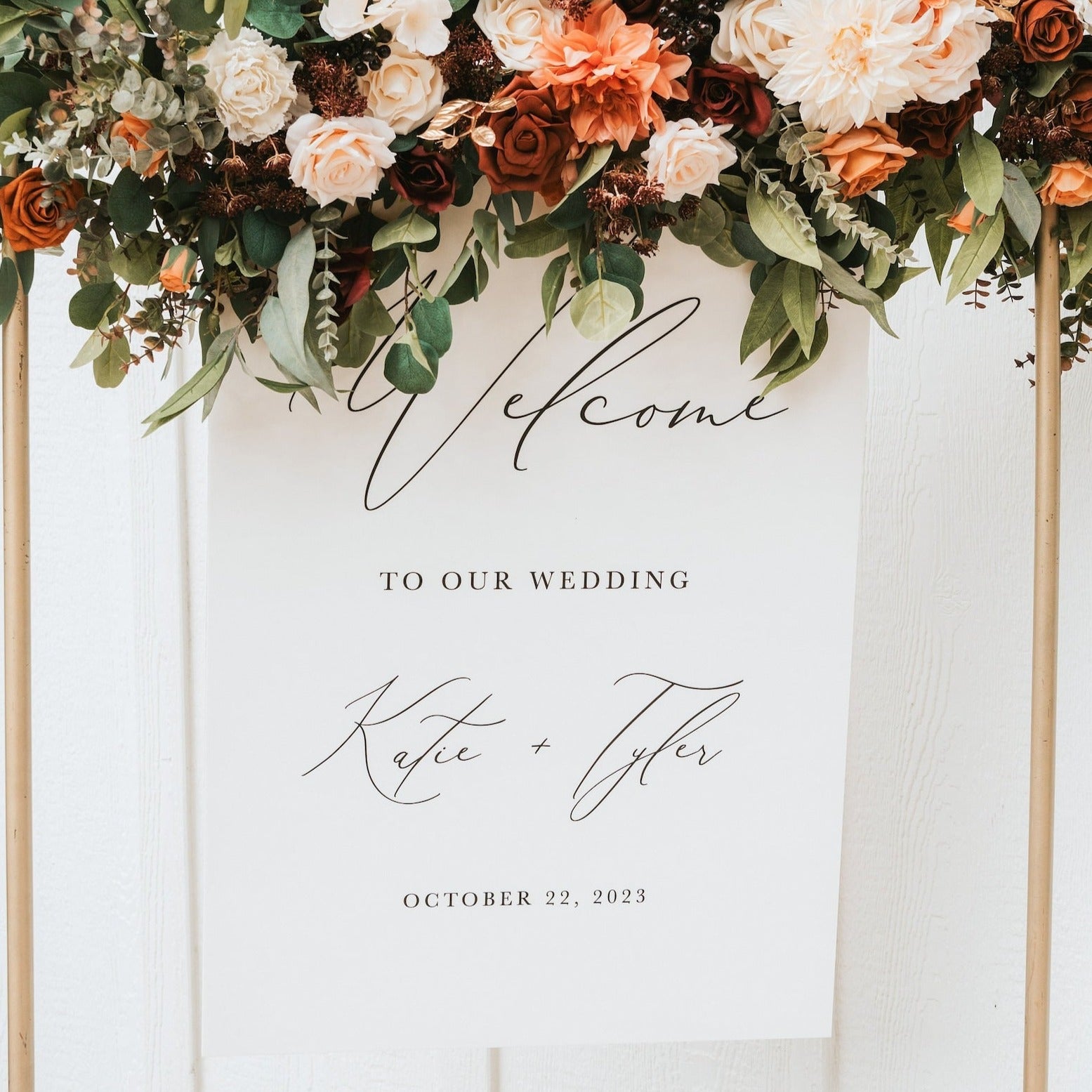 Wedding Welcome Sign