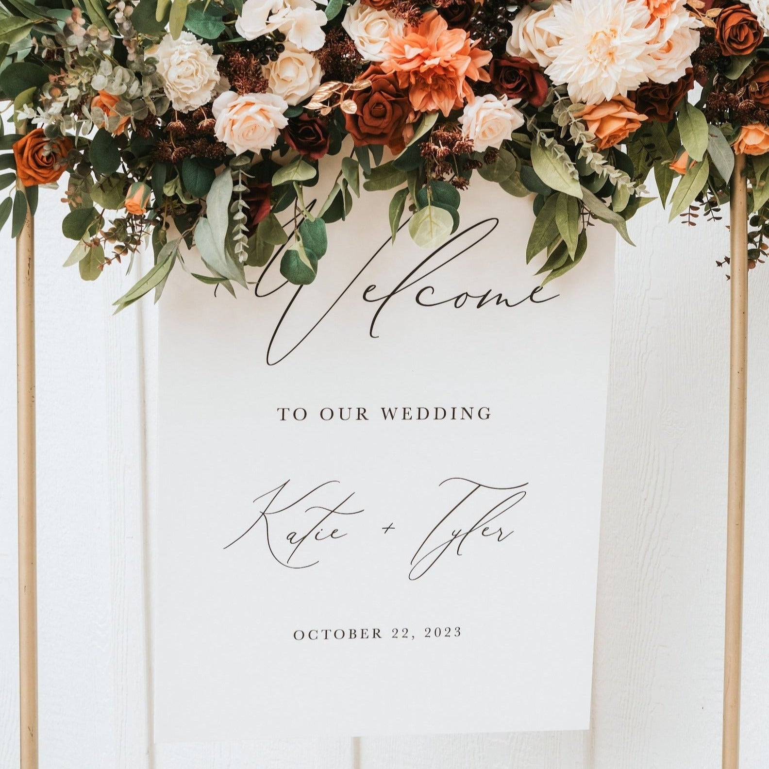 Wedding Welcome Sign