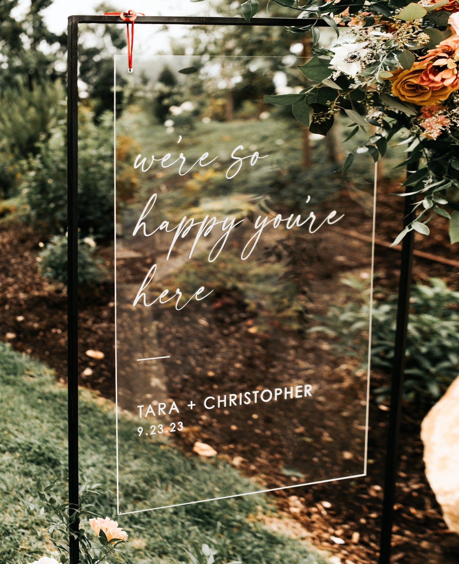 Wedding Welcome Sign