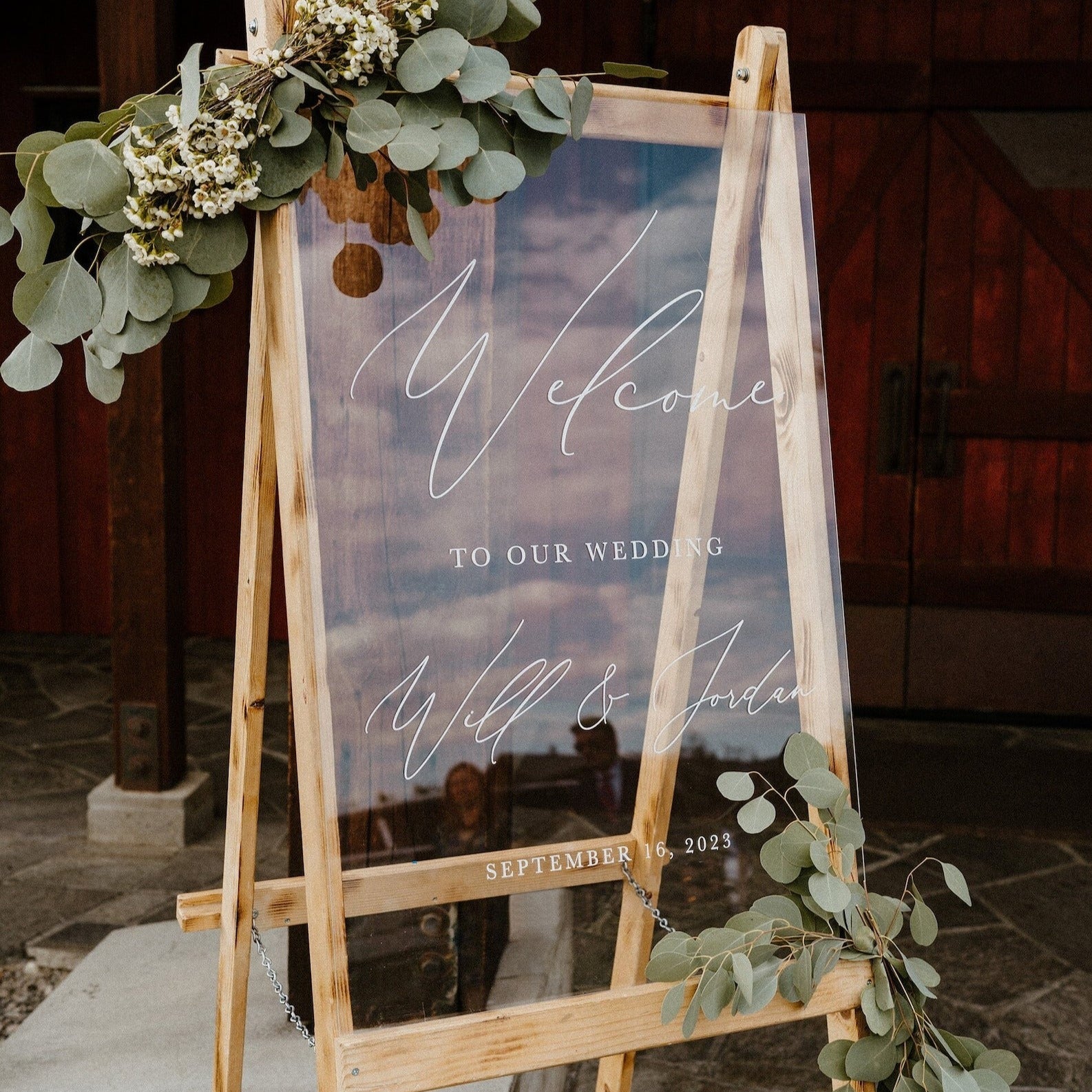 Wedding Welcome Sign