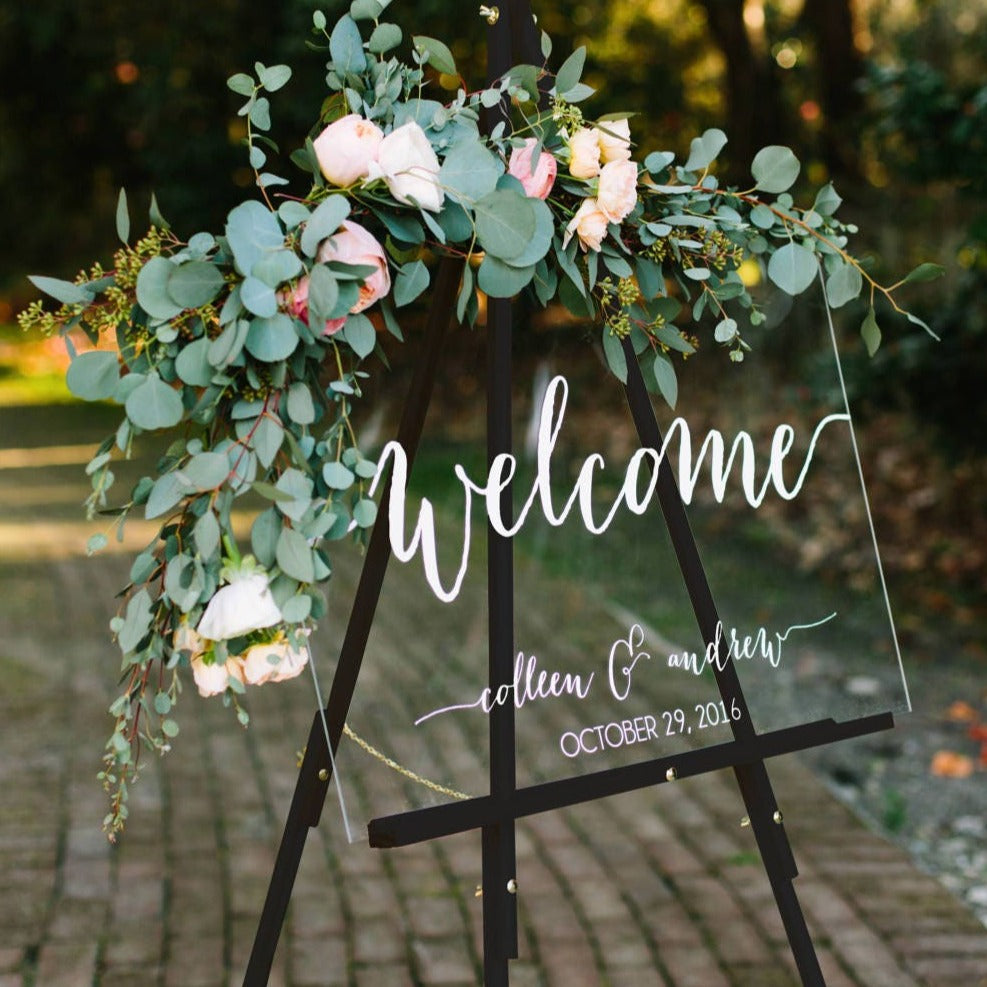 Wedding Welcome Sign