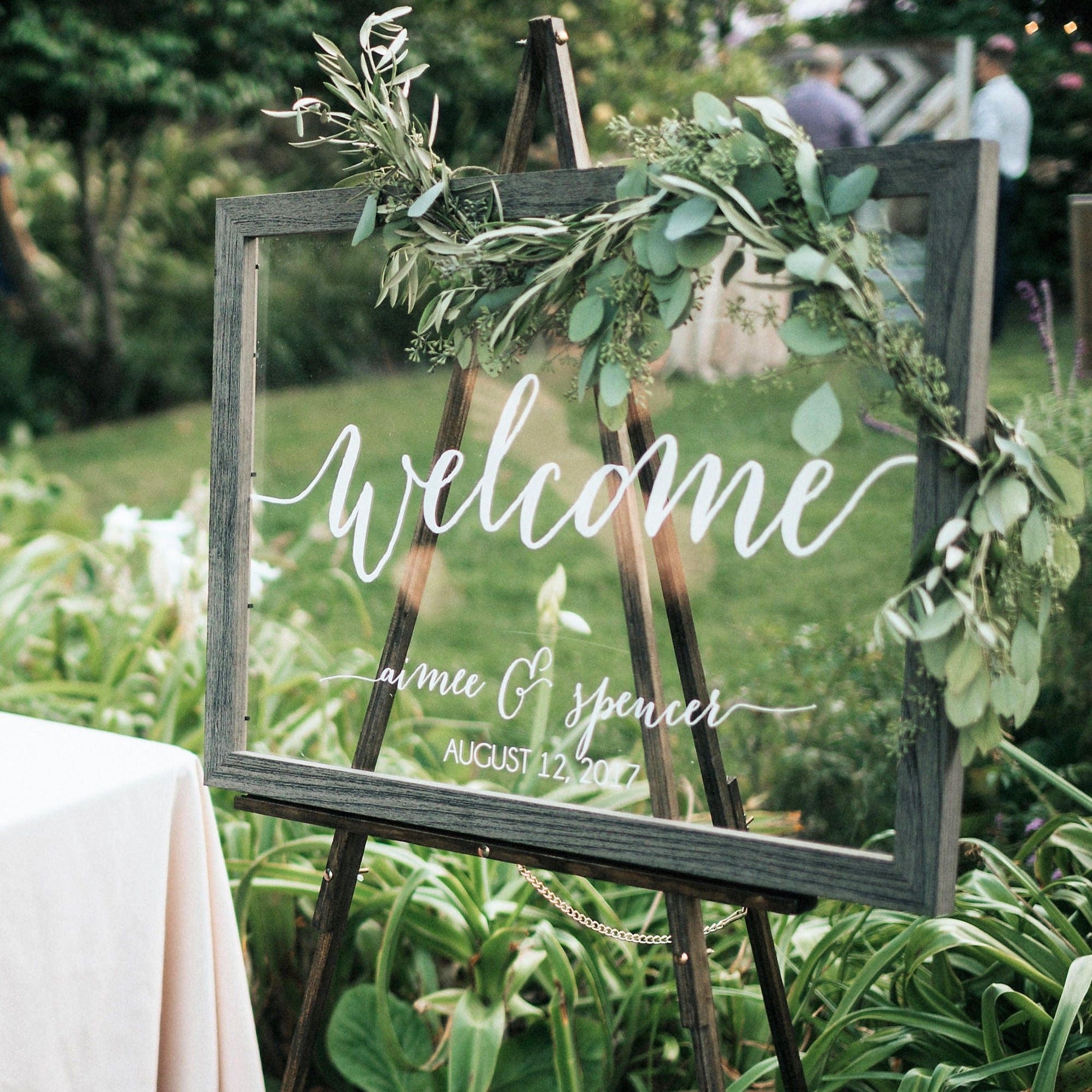 Wedding Welcome Sign