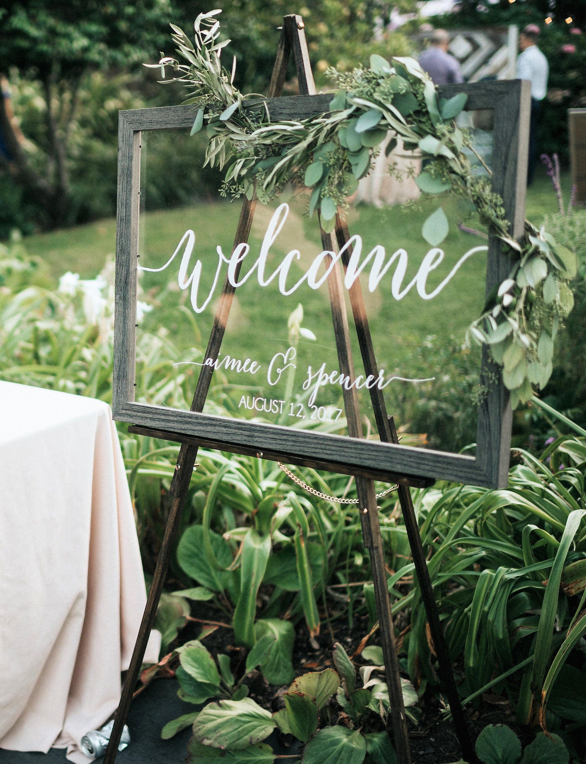 Wedding Welcome Sign