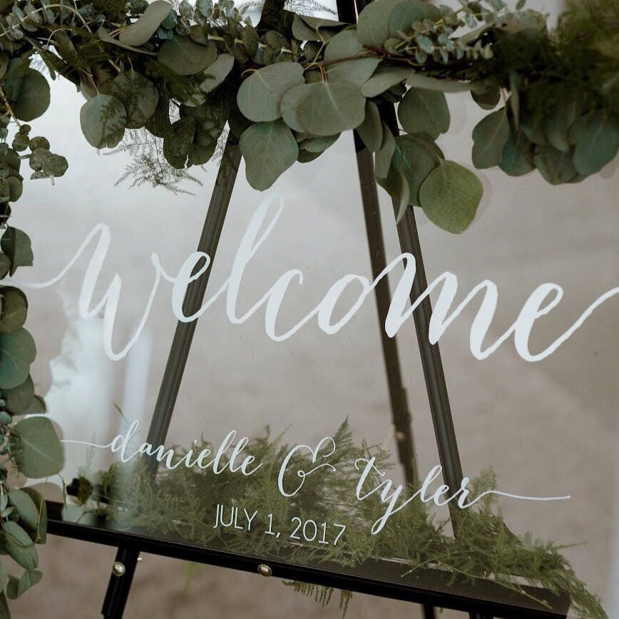 Wedding Welcome Sign