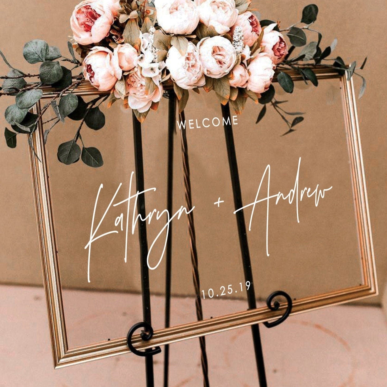 Wedding Welcome Sign