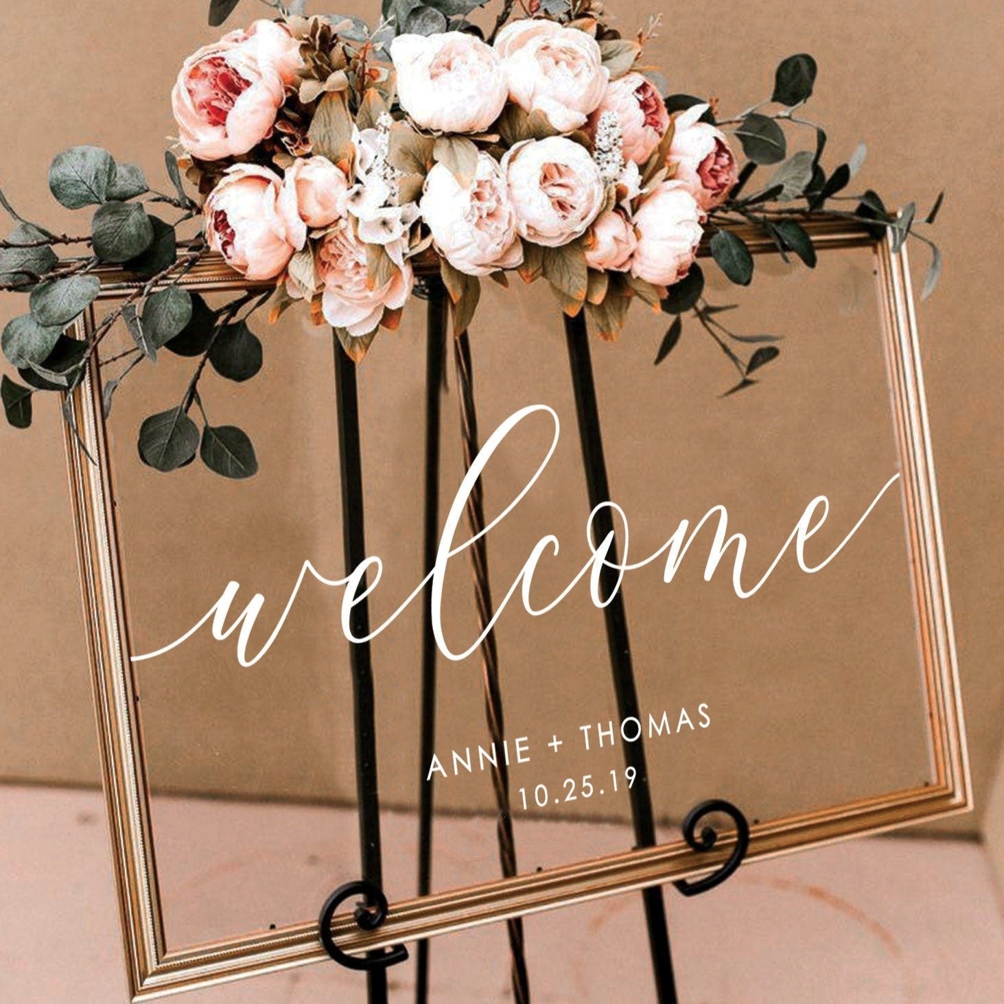 Wedding Welcome Sign