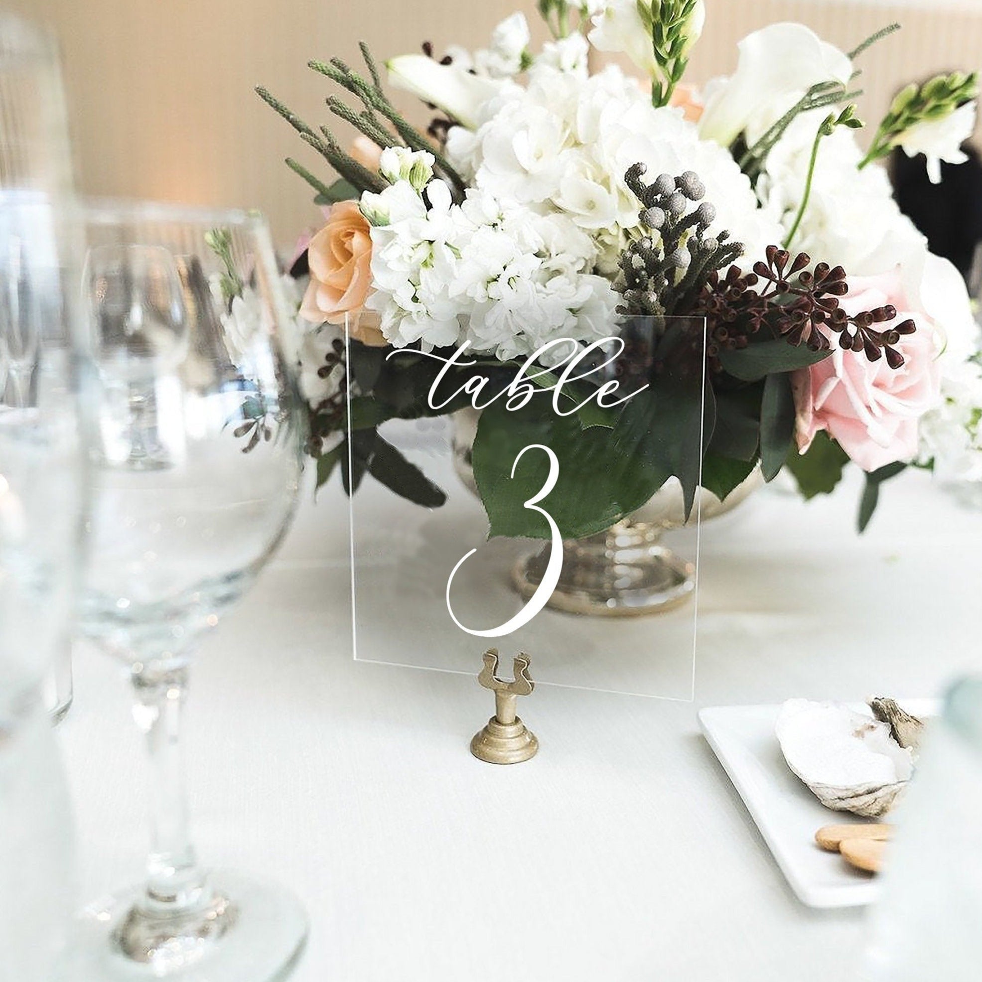 Table Numbers