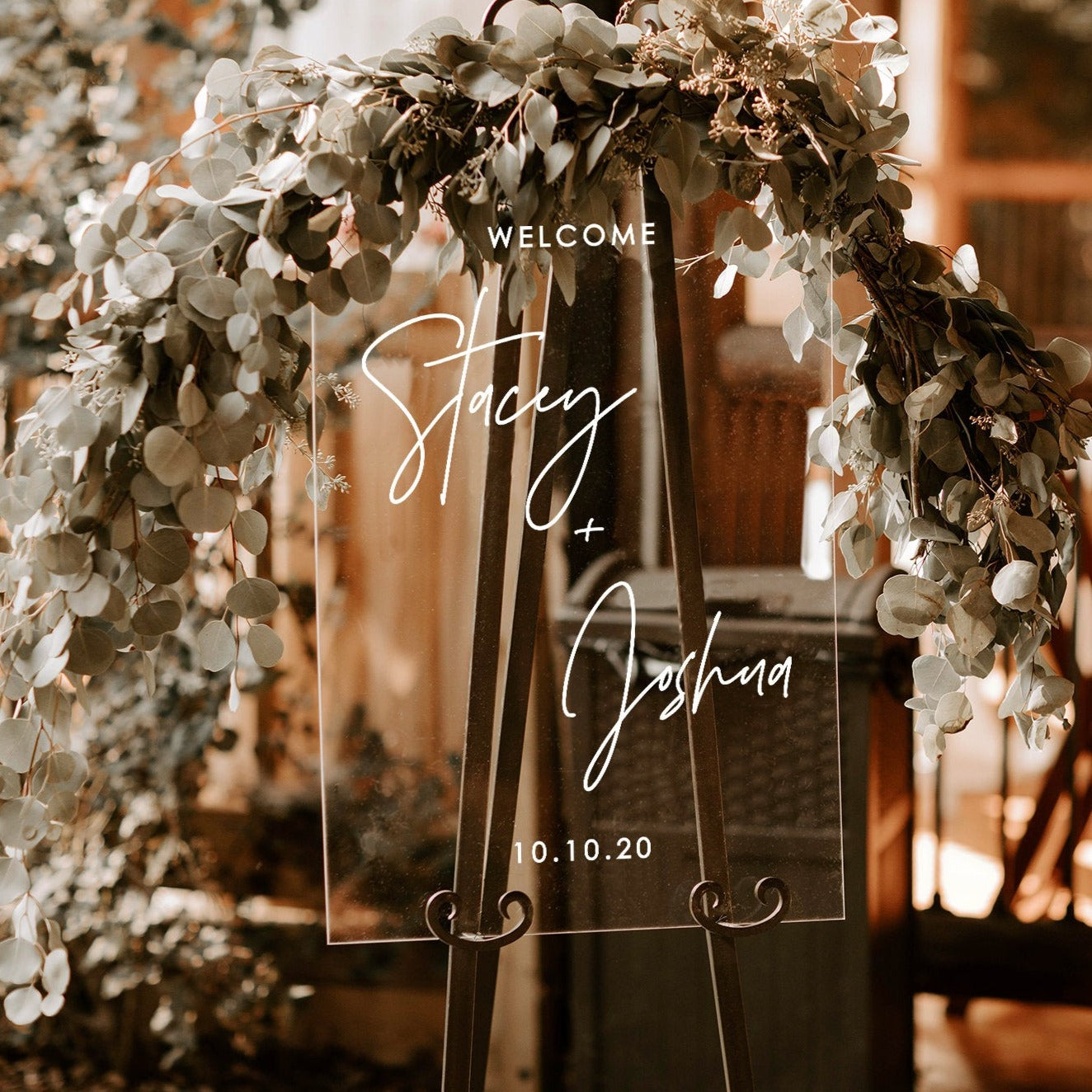 Wedding Welcome Sign