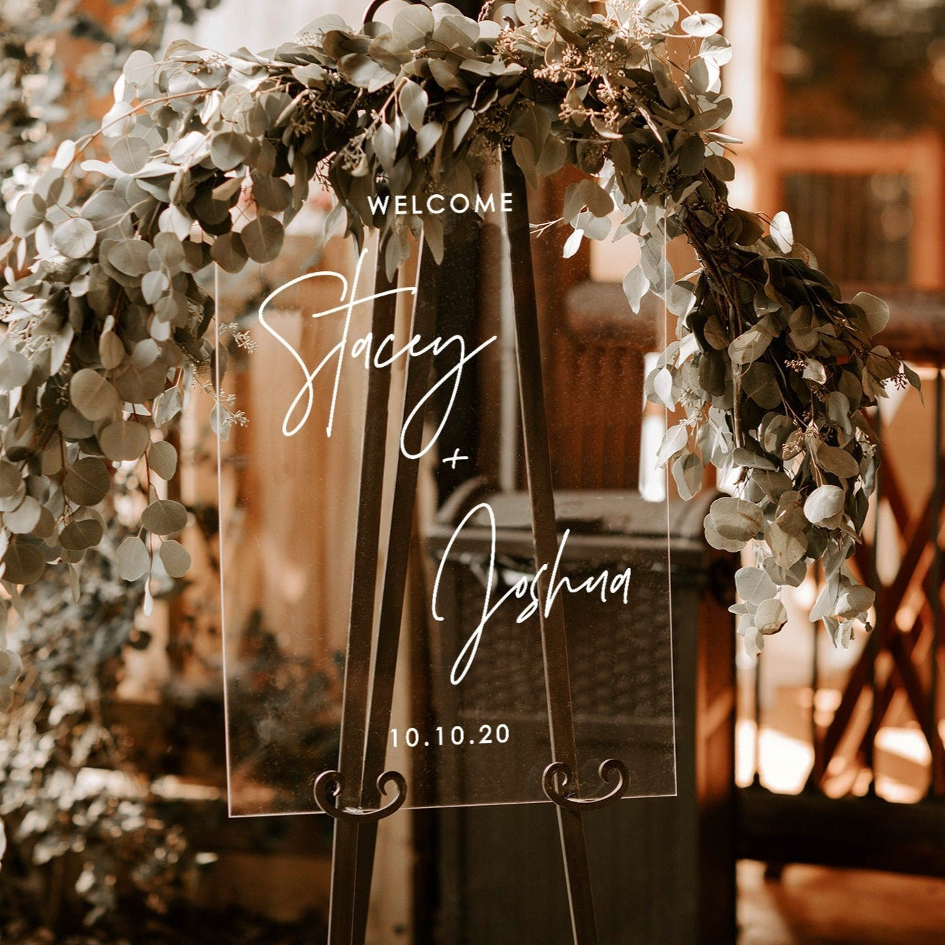 Wedding Welcome Sign