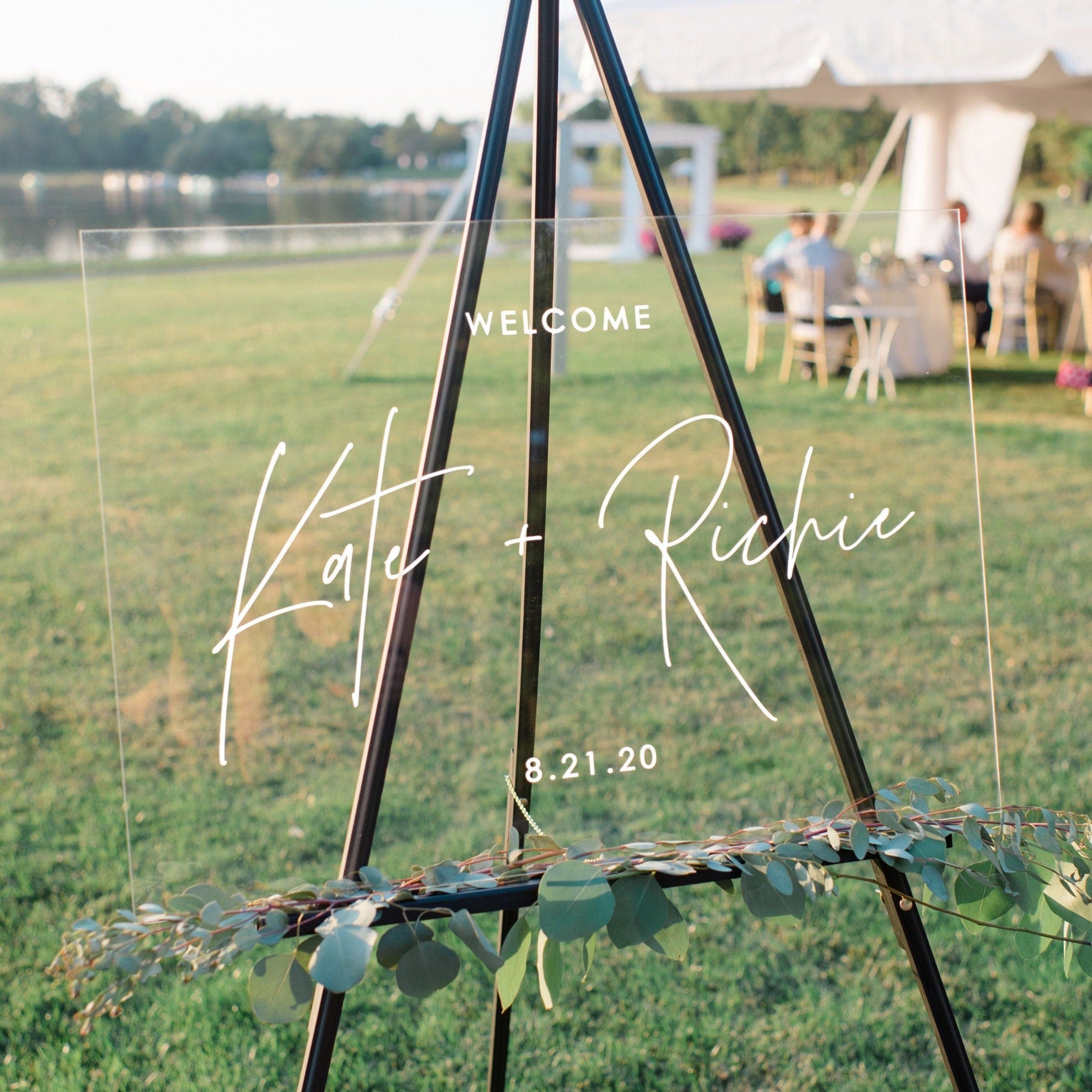 Wedding Welcome Sign