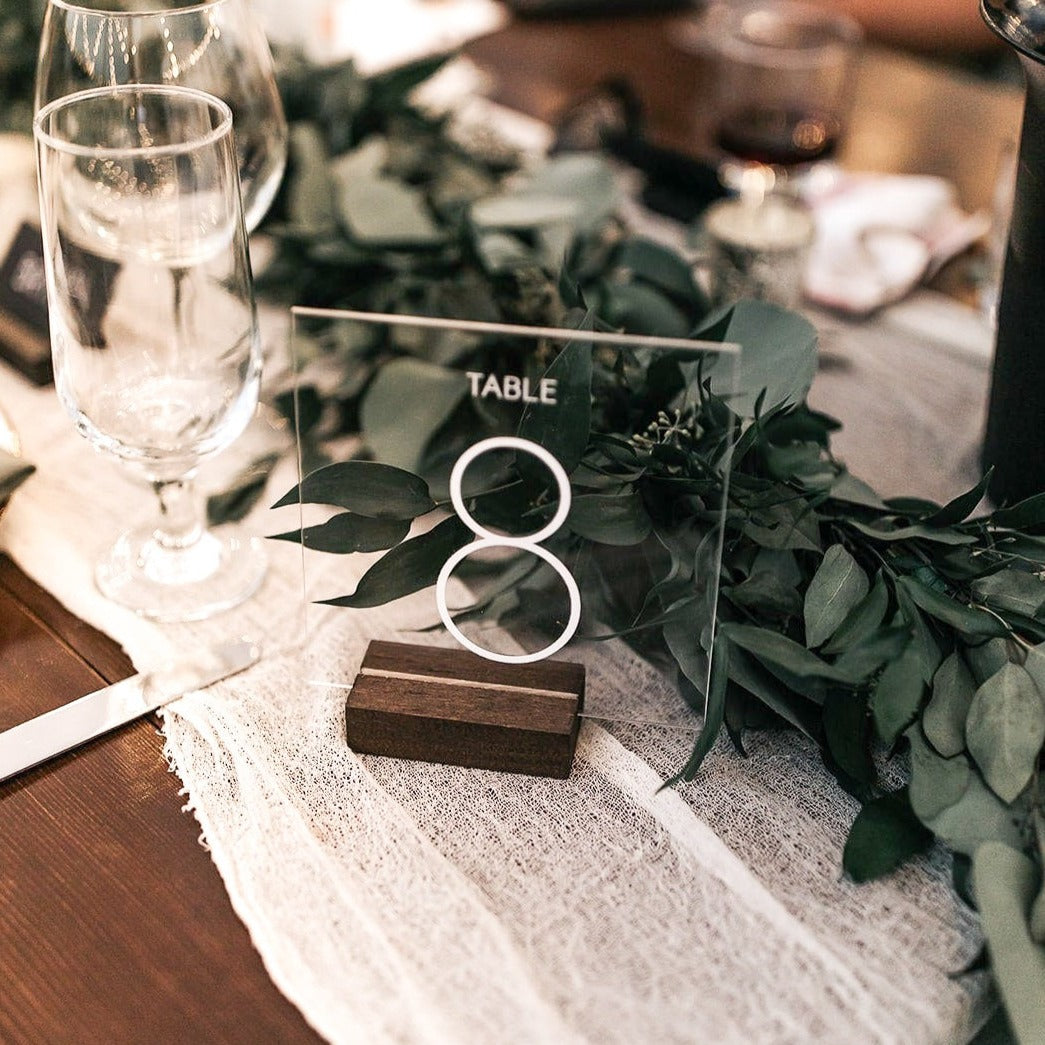 Table Numbers