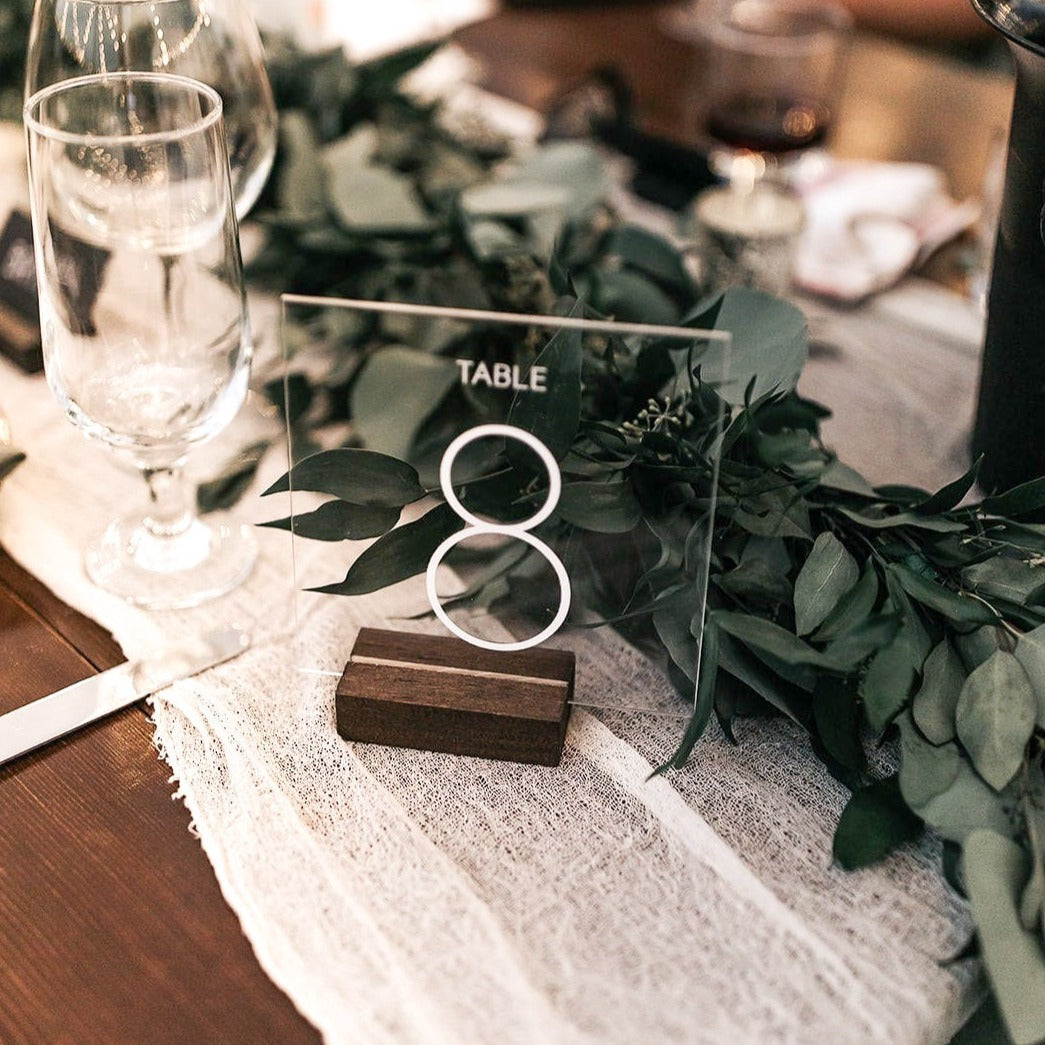 Table Numbers