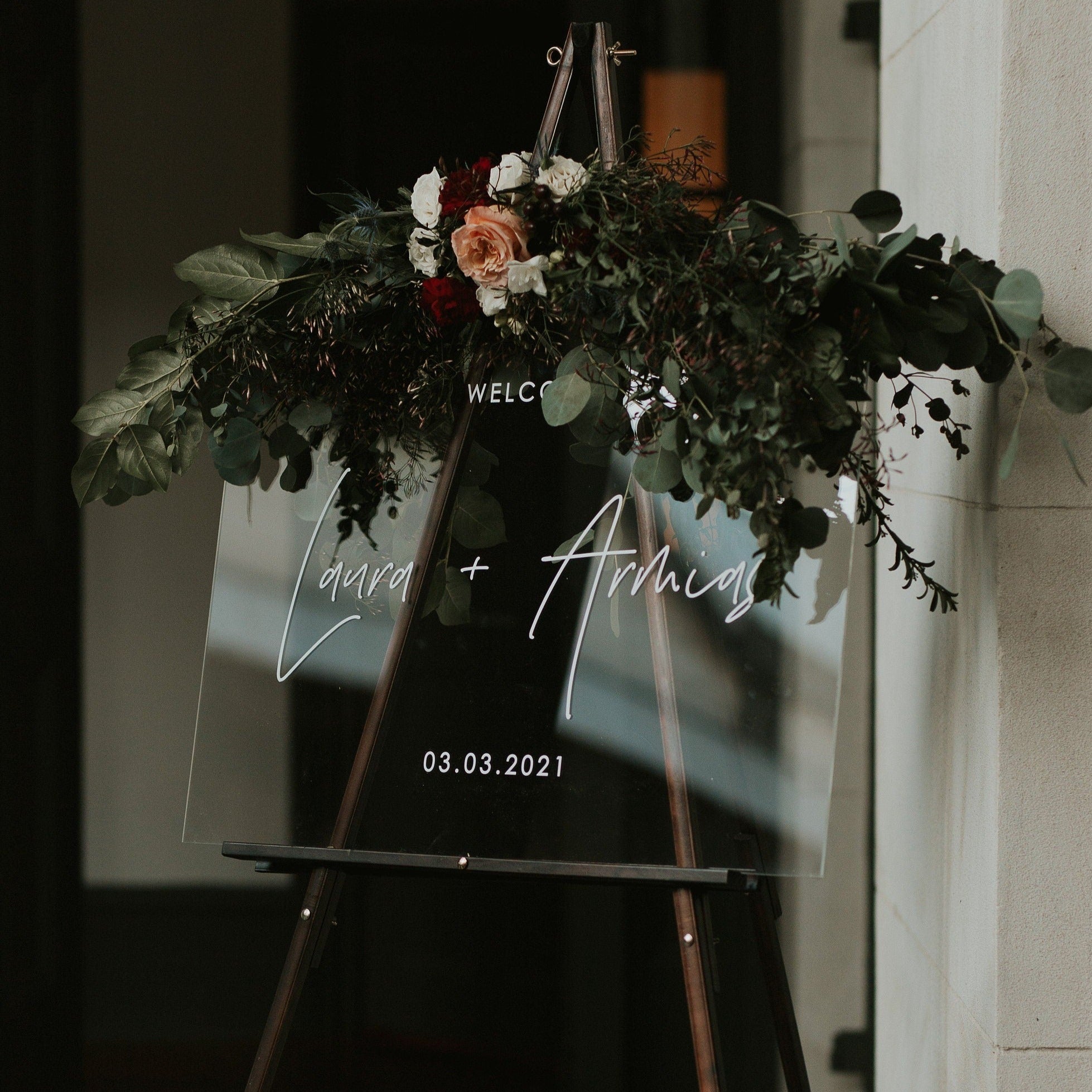 Wedding Welcome Sign