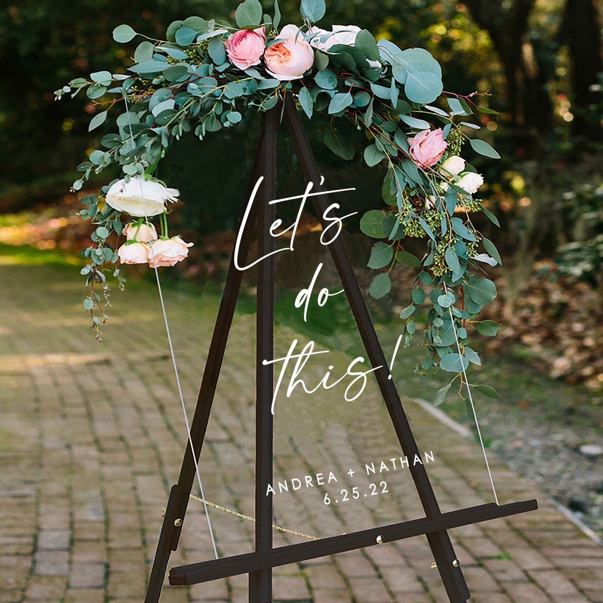 Wedding Welcome Sign