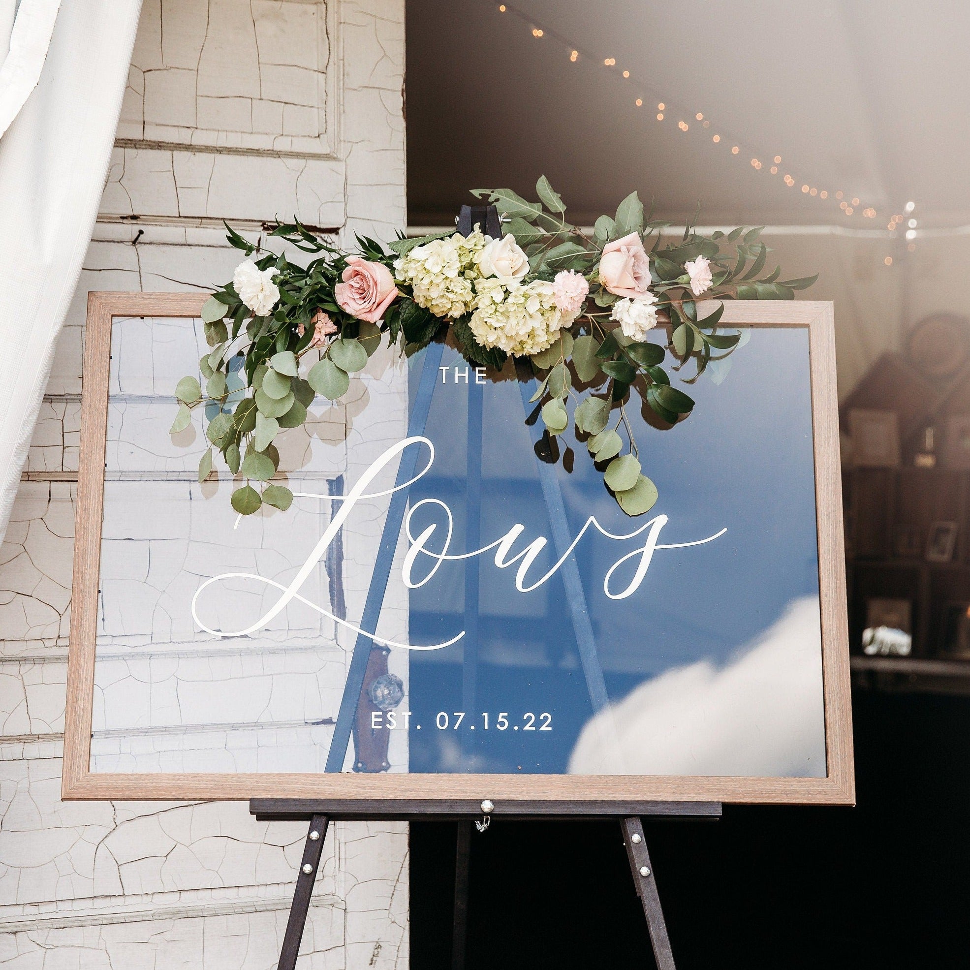 Wedding Welcome Sign