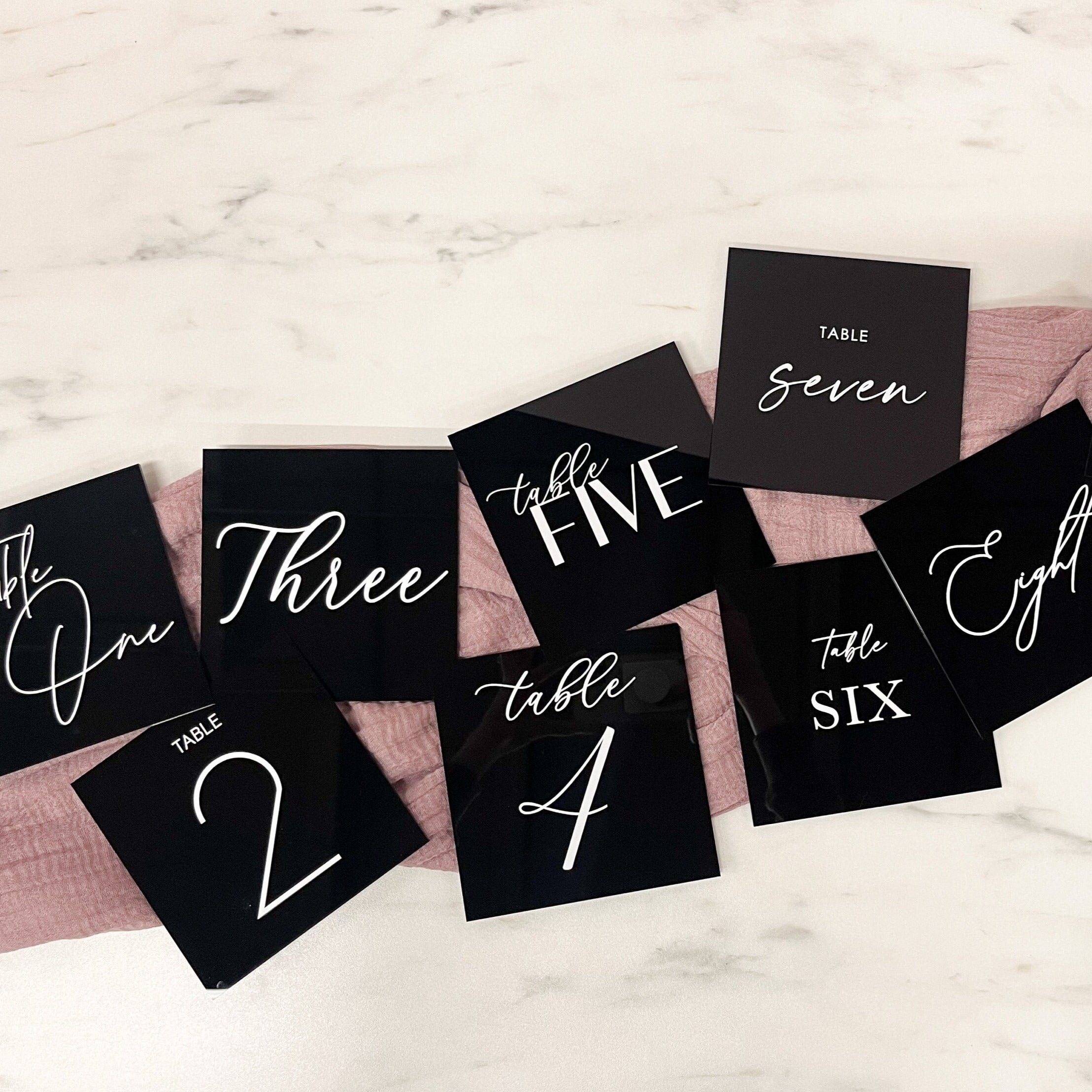 Table Numbers