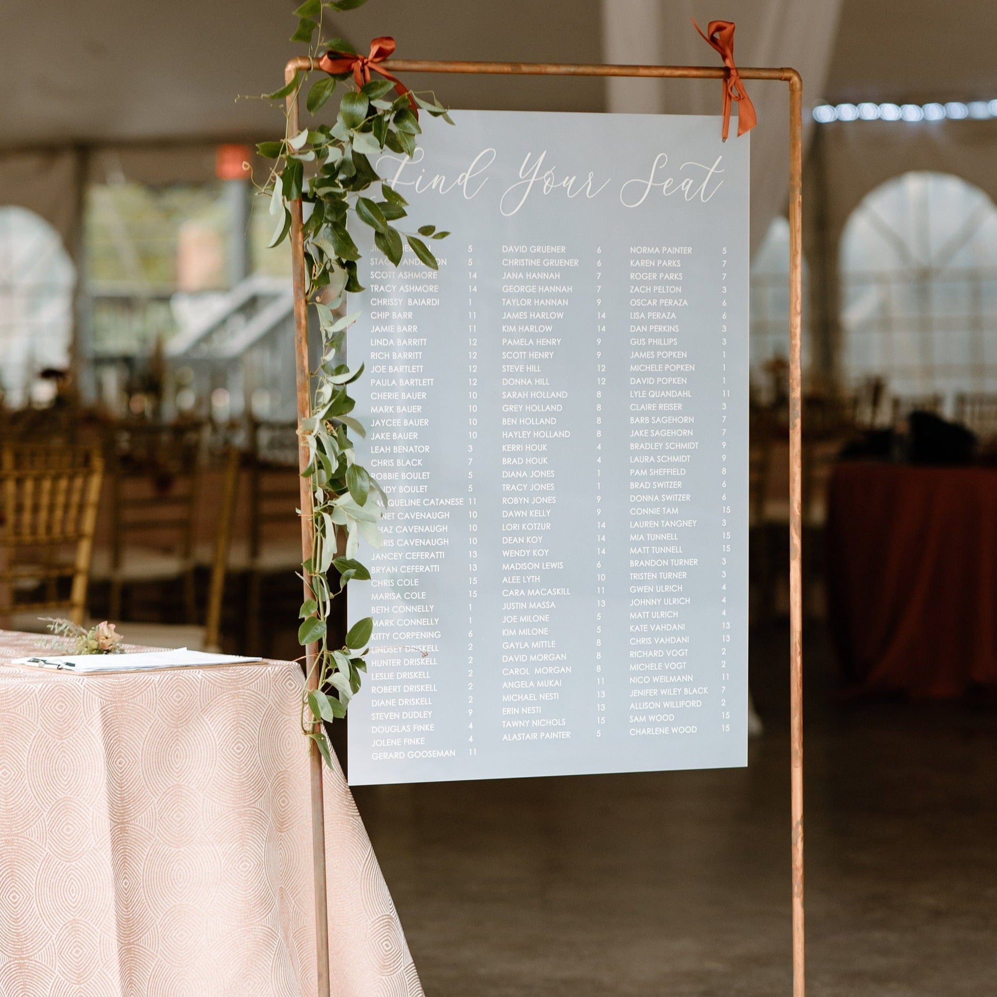 Seating Chart