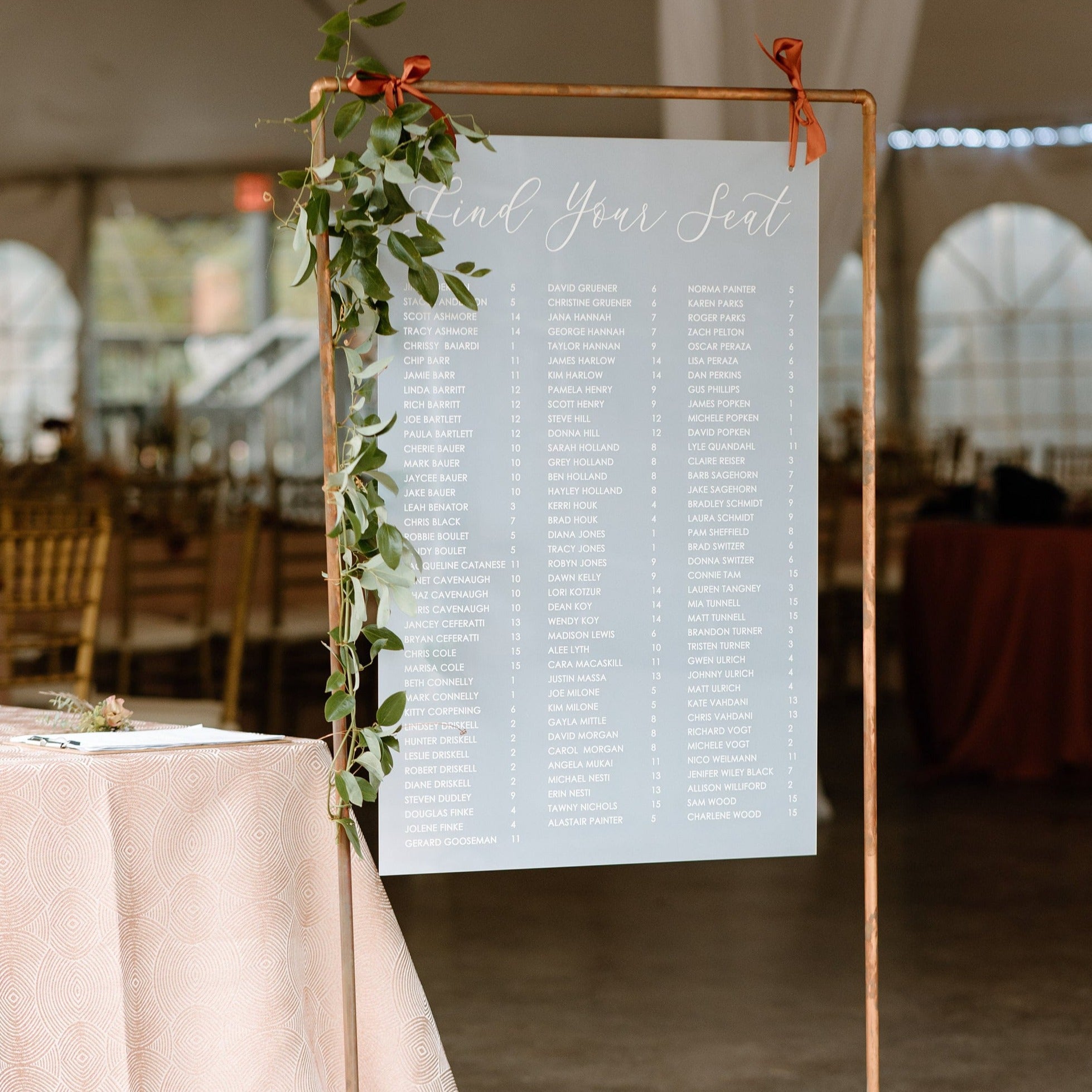 Seating Chart