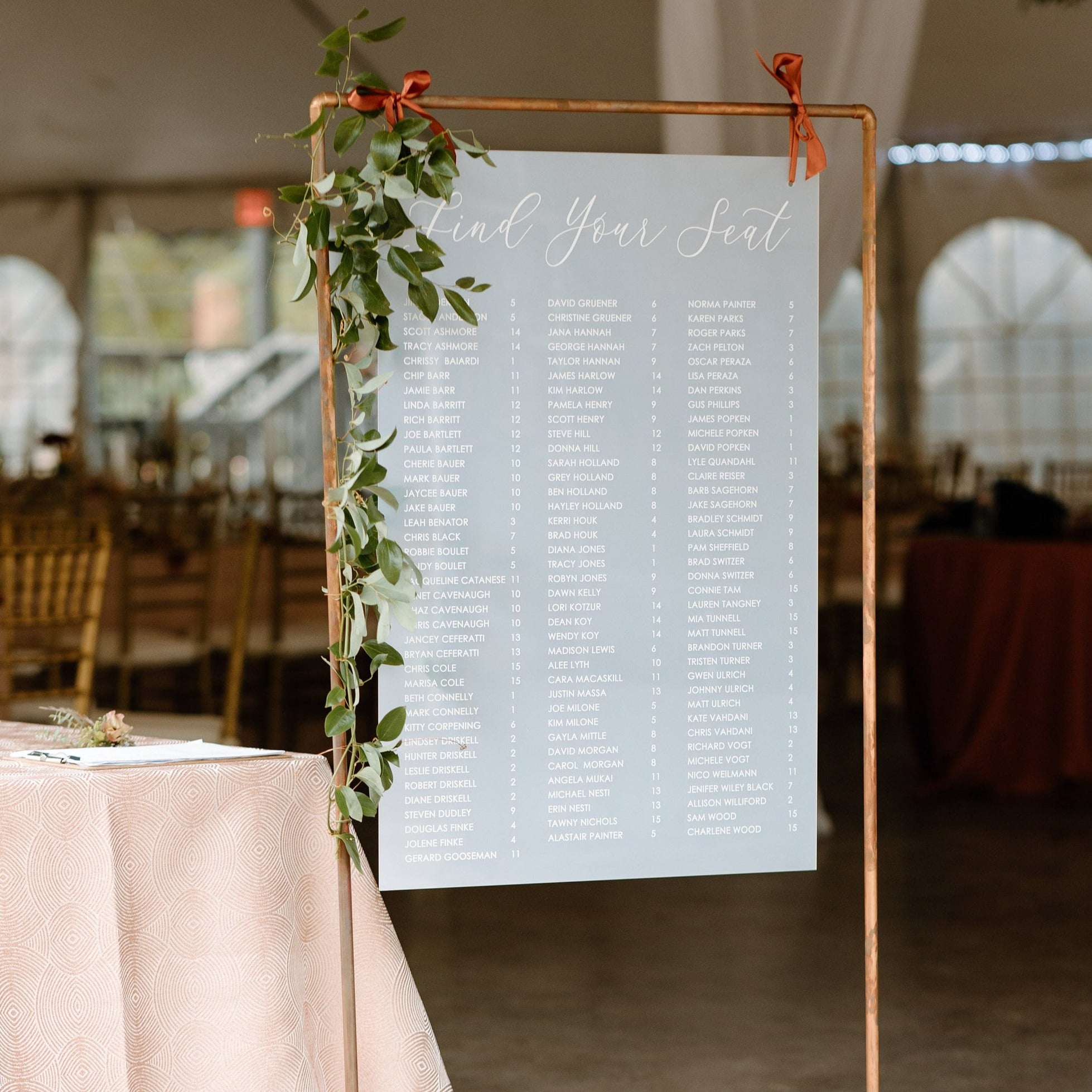 Seating Chart