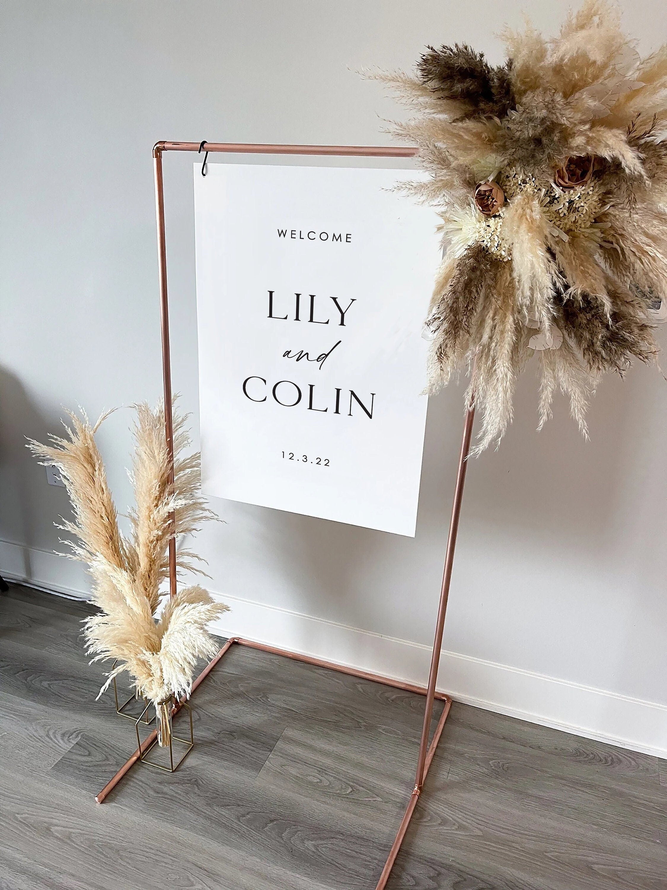 Wedding Welcome Sign