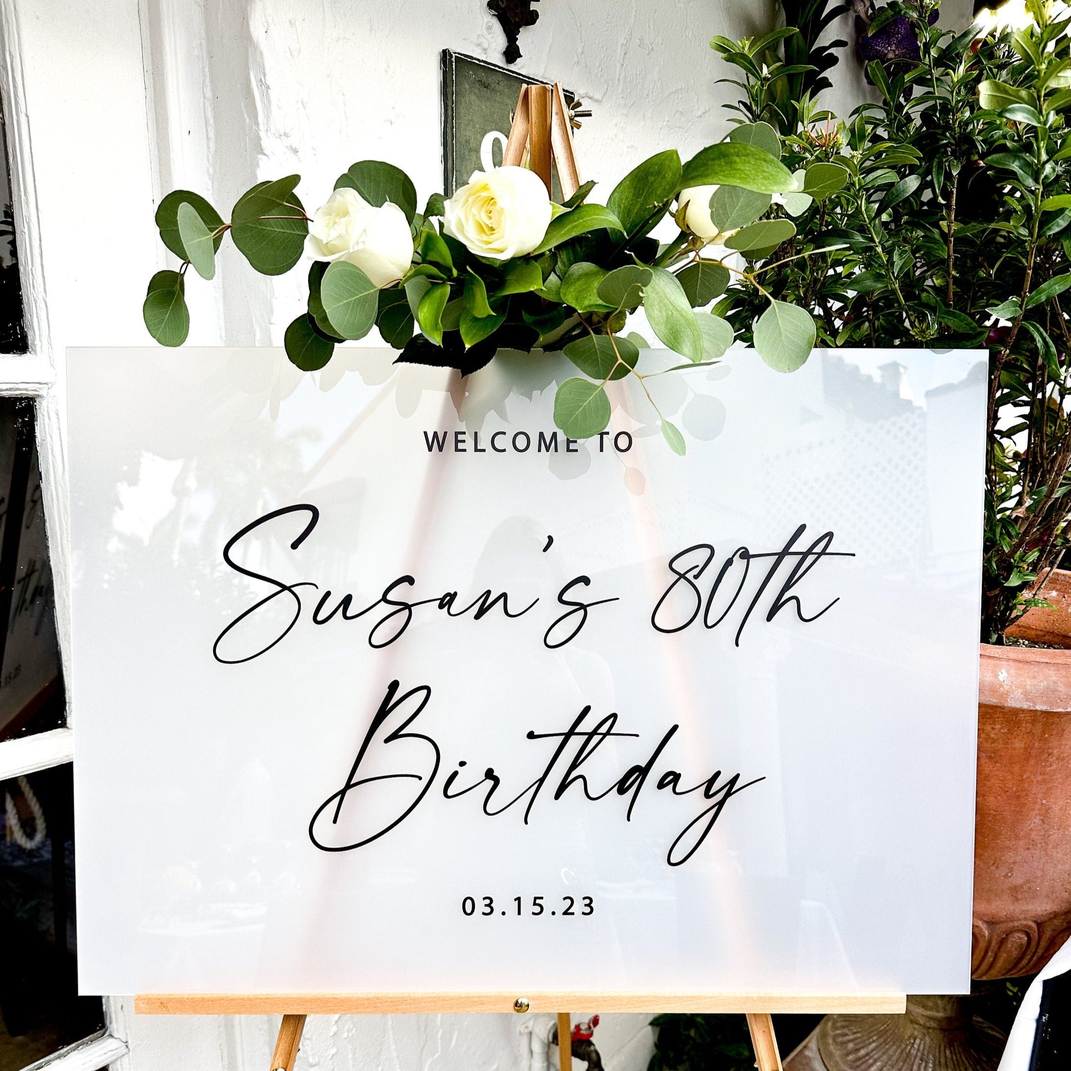 Birthday Sign