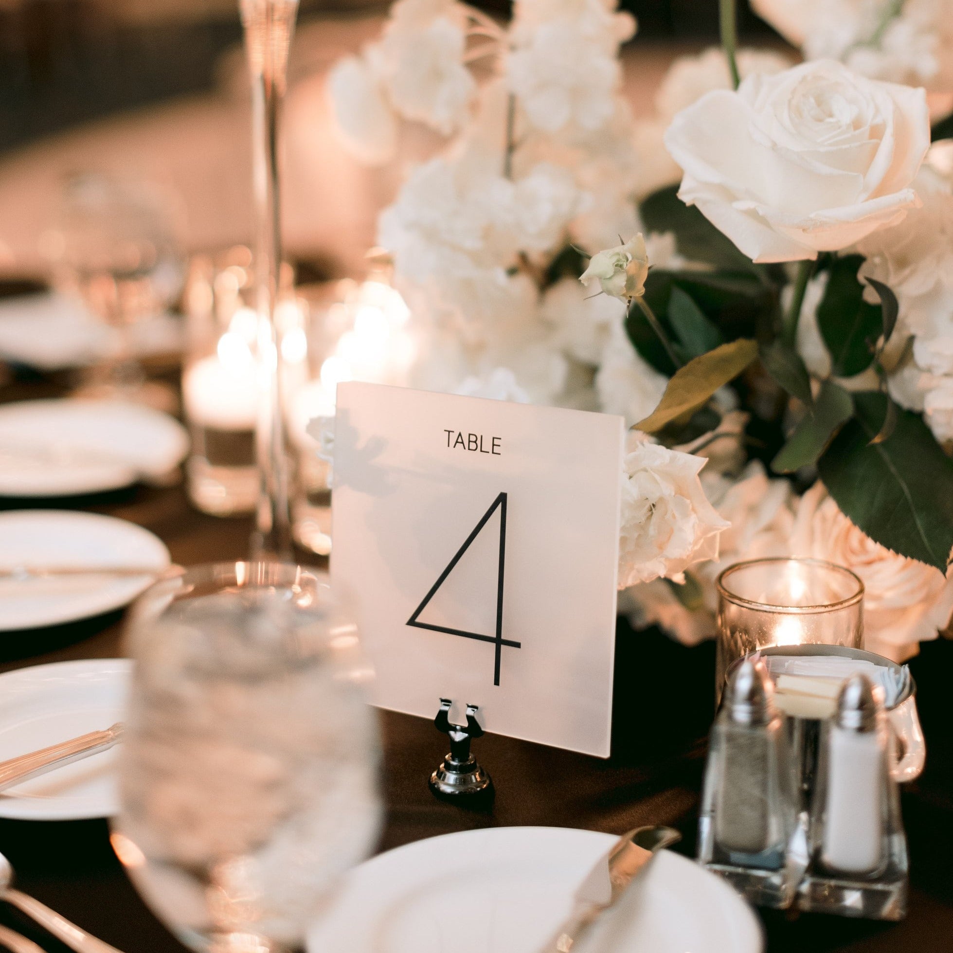 Table Numbers