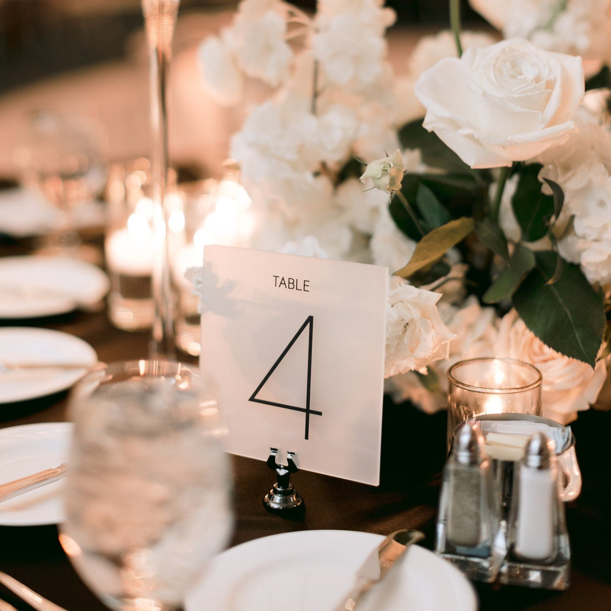 Table Numbers