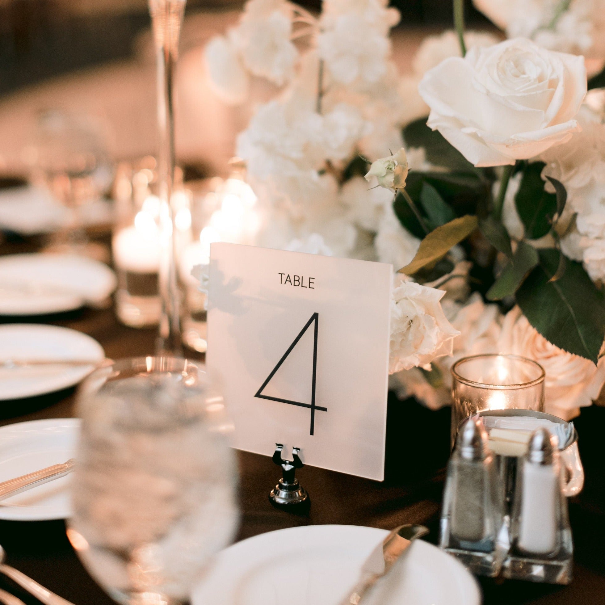 Table Numbers