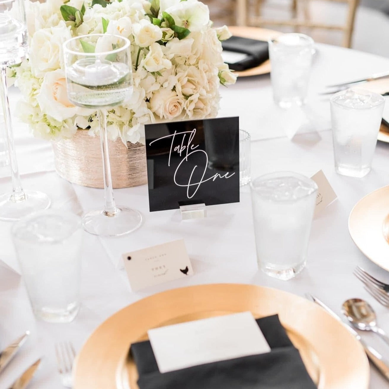 Table Numbers