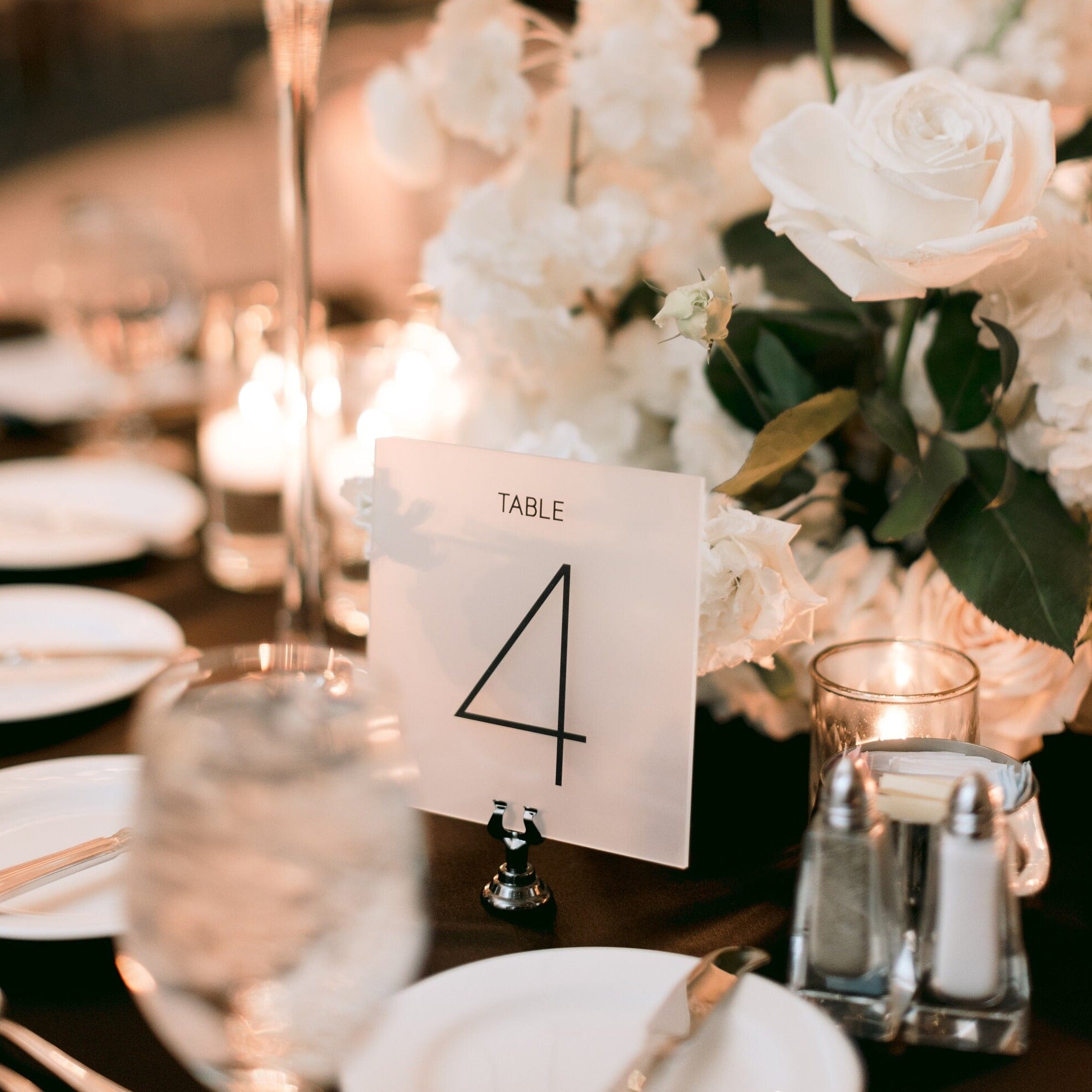 Table Numbers