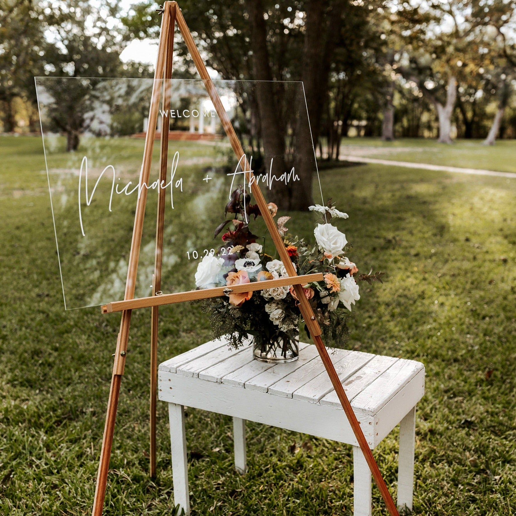 Wedding Welcome Sign