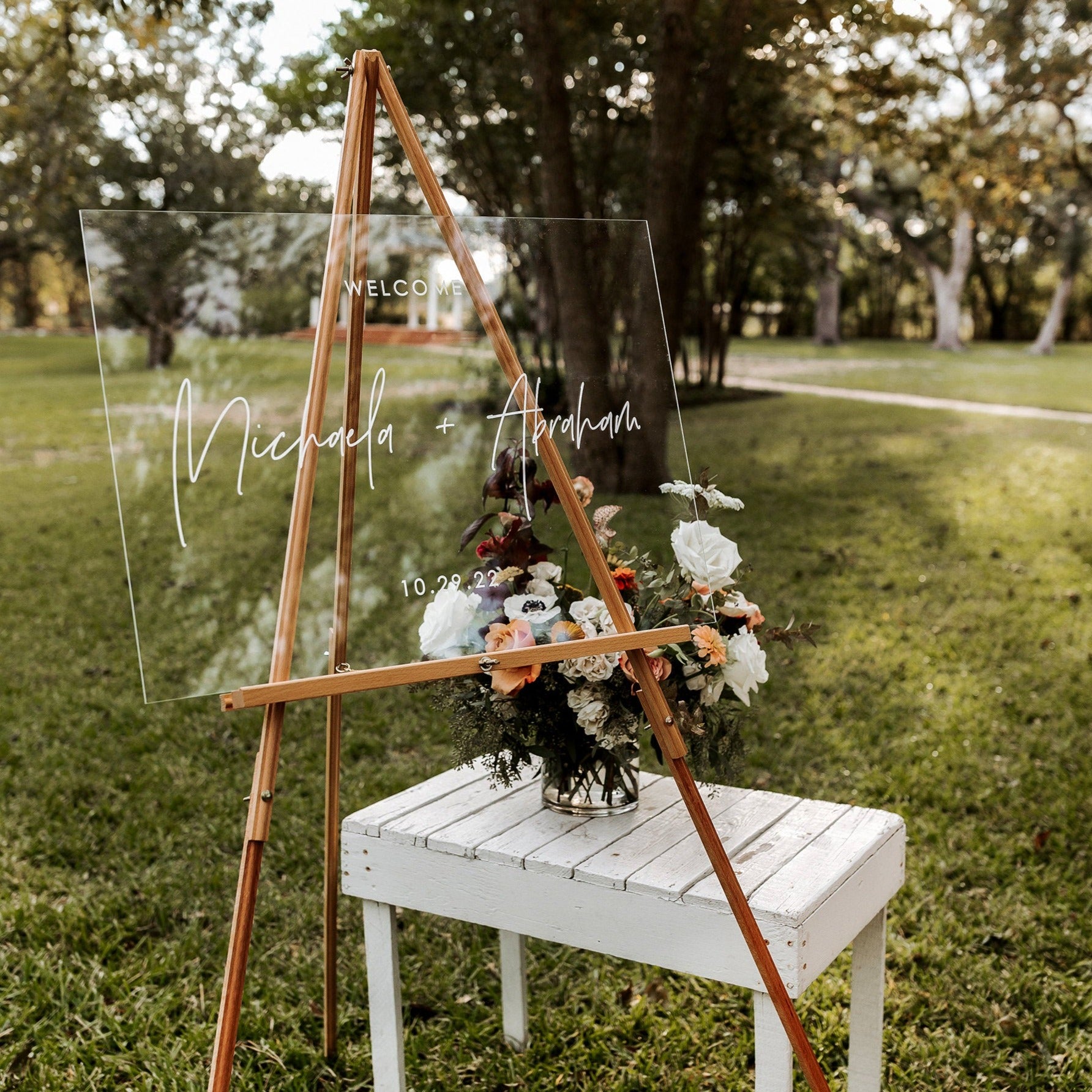 Wedding Welcome Sign