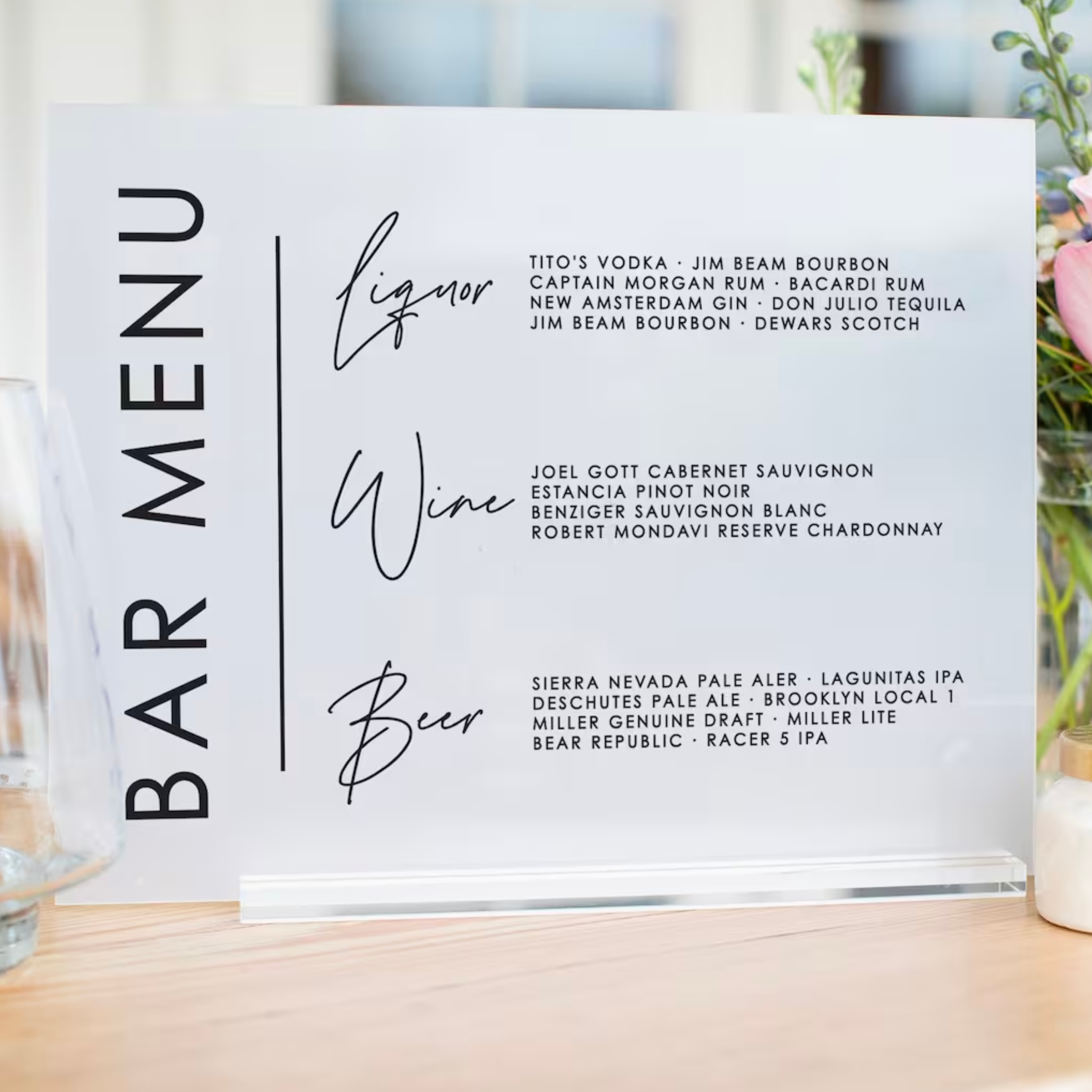 Menus – Paper and Pine Co.