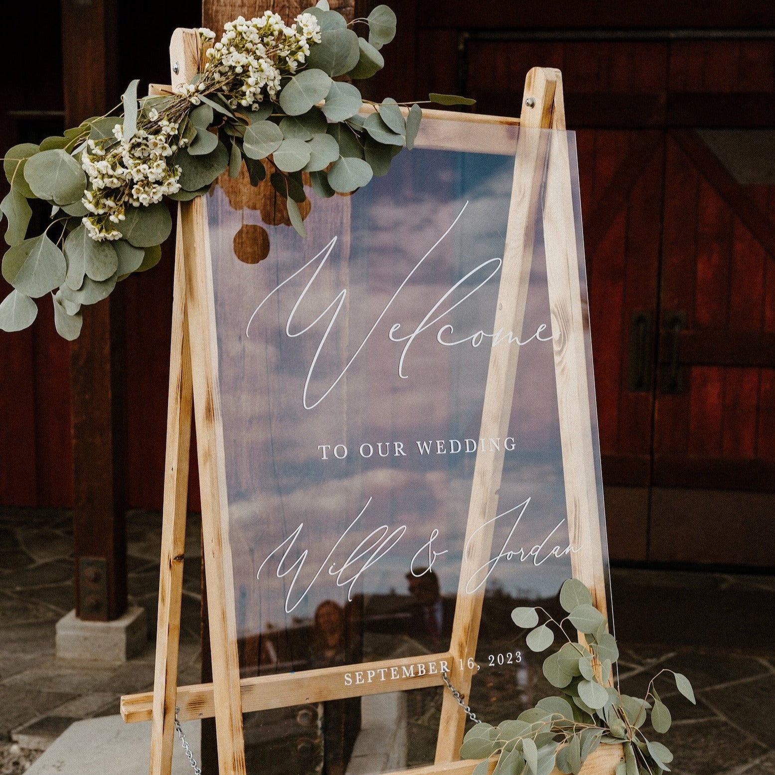 Wedding Welcome Sign