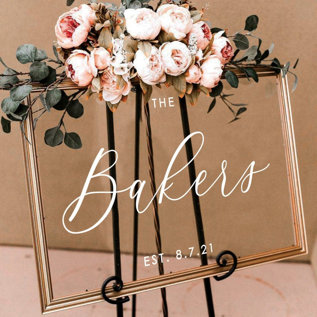 Wedding Welcome Sign