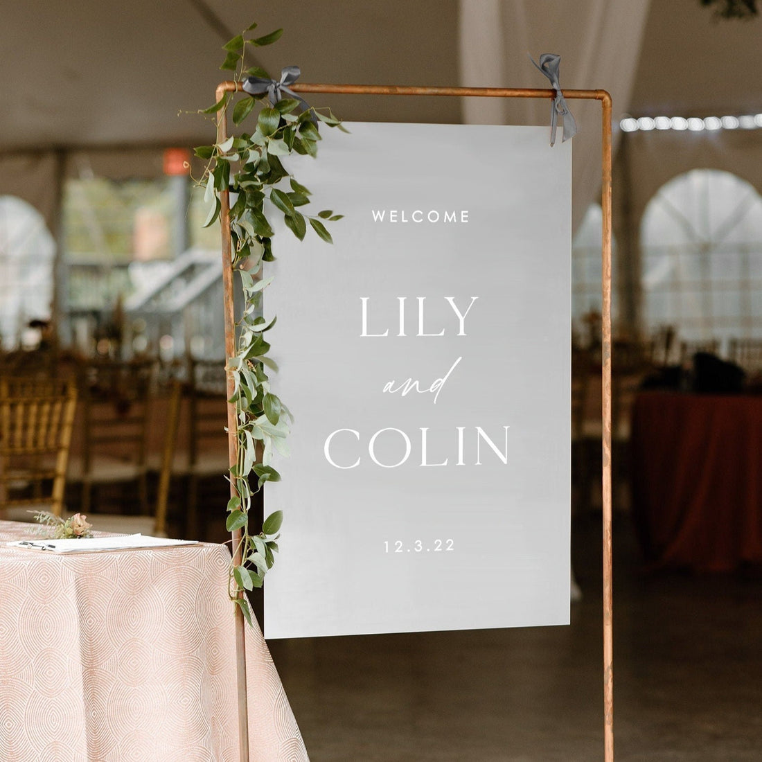 Wedding Welcome Sign