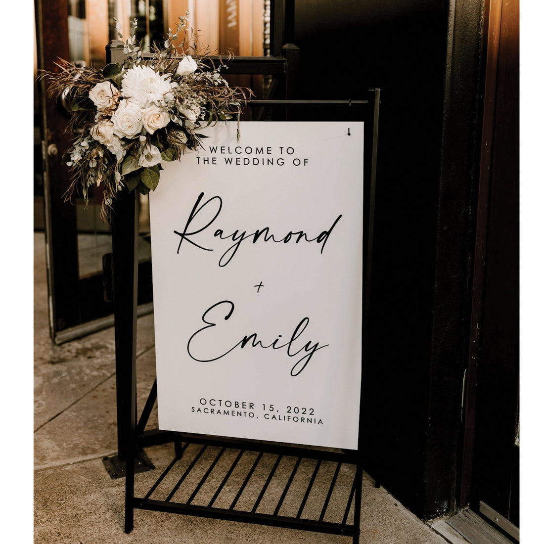 Wedding Welcome Sign